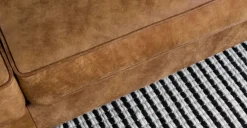 Sofá de 2 Cuerpos Dallas – Cuero Canela