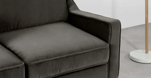 Sofá de 2 Cuerpos Dallas – Gris Cemento