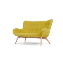 Sofá de 2 Cuerpos Doris – Amarillo