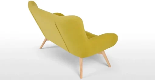 Sofá de 2 Cuerpos Doris – Amarillo