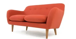 Sofá de 2 Cuerpos Dylan – Naranja Revival