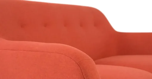 Sofá de 2 Cuerpos Dylan – Naranja Revival