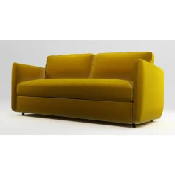 Sofá de 3 Cuerpos Fletcher – Amarillo Azafrán