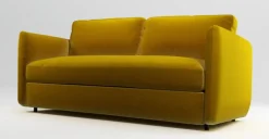 Sofá de 3 Cuerpos Fletcher – Amarillo Azafrán
