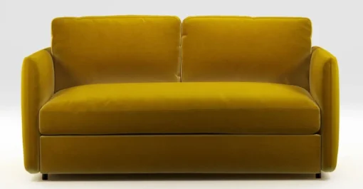 Sofá de 3 Cuerpos Fletcher – Amarillo Azafrán