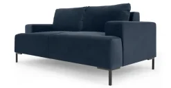 Sofá de 2 Cuerpos Frederik – Azul Zafiro