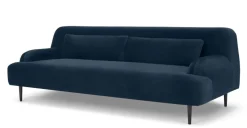 Sofá de 3 Cuerpos Giselle – Azul Zafiro