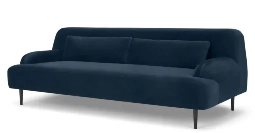 Sofá de 3 Cuerpos Giselle – Azul Zafiro