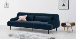 Sofá de 3 Cuerpos Giselle – Azul Zafiro