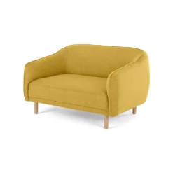 Sofá de 2 Cuerpos Haring – Amarillo Mostaza