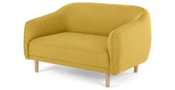 Sofá de 2 Cuerpos Haring – Amarillo Mostaza