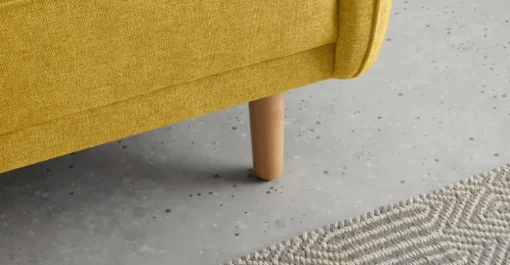 Sofá de 2 Cuerpos Haring – Amarillo Mostaza