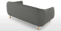 Sofá de 3 Cuerpos Haring – Gris Oscuro