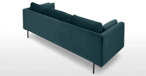 Sofá de 3 Cuerpos Harlow – Azul Seafoam