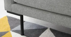 Sofá de 2 Cuerpos Harlow – Gris Montaña