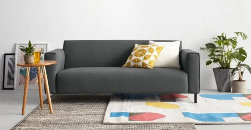 Sofá de 3 Cuerpos Herron – Gris Marga