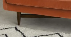 Sofá de 2 Cuerpos Imani – Naranja Tostado