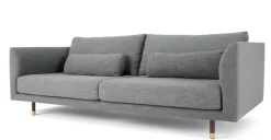 Sofá de 3 Cuerpos Jules – Gris Jaspeado