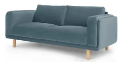 Sofá de 2 Cuerpos Karson – Verde Marino