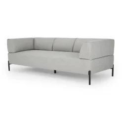 Sofá de 3 Cuerpos Kiva – Gris Granizo