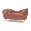 Sofá de 2 Cuerpos Kooper – Blush Pink Velvet