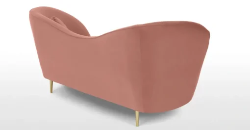 Sofá de 2 Cuerpos Kooper – Blush Pink Velvet