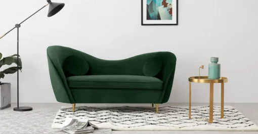 Sofá de 2 Cuerpos Kooper – Verde Pino
