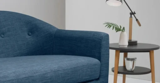 Sofá de 2 Cuerpos Lottie – Azul Puerto