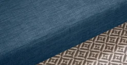 Sofá de 2 Cuerpos Lottie – Azul Puerto
