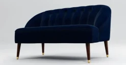 Sofá de 2 Cuerpos Margot – Azul Marino