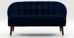 Sofá de 2 Cuerpos Margot – Azul Marino