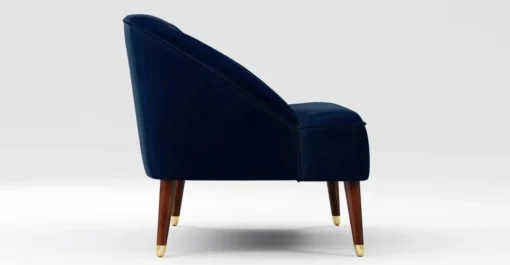 Sofá de 2 Cuerpos Margot – Azul Marino
