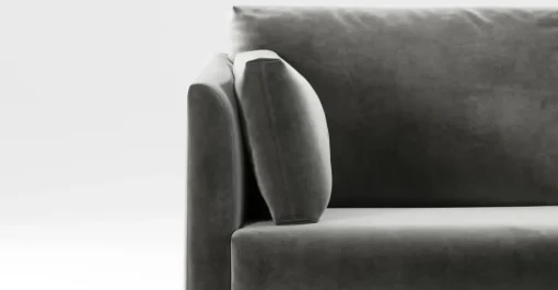 Sofá de 2 Cuerpos Milner – Gris Acero