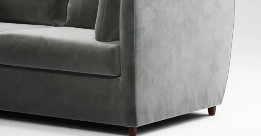 Sofá de 2 Cuerpos Milner – Gris Acero