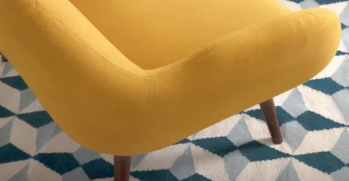 Sofá de 2 Cuerpos Moby – Amarillo Canario