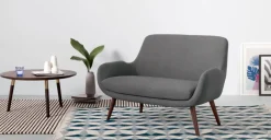 Sofá de 2 Cuerpos Moby – Gris Marga
