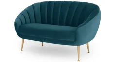 Sofá de 2 Cuerpos Primrose – Azul Cerceta