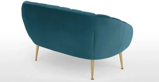 Sofá de 2 Cuerpos Primrose – Azul Cerceta