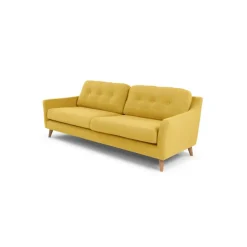 Sofá de 3 Cuerpos Rufus – Amarillo Mostaza