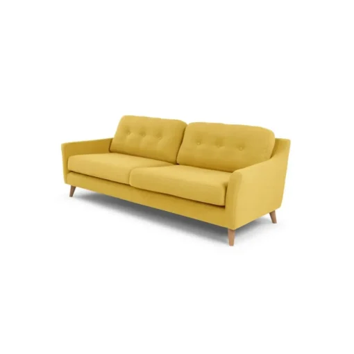 Sofá de 3 Cuerpos Rufus – Amarillo Mostaza