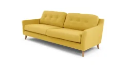 Sofá de 3 Cuerpos Rufus – Amarillo Mostaza