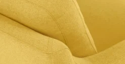 Sofá de 2 Cuerpos Rufus – Amarillo Mostaza