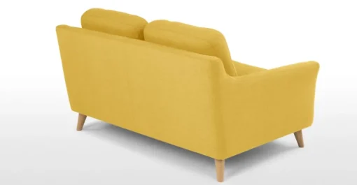 Sofá de 2 Cuerpos Rufus – Amarillo Mostaza