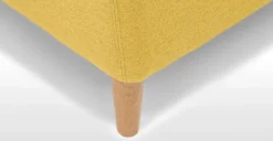 Sofá de 2 Cuerpos Rufus – Amarillo Mostaza