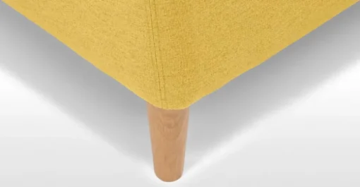 Sofá de 2 Cuerpos Rufus – Amarillo Mostaza