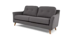 Sofá de 2 Cuerpos Rufus – Gris Rinoceronte