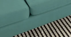 Sofá de 2 Cuerpos Tubby – Azul Cerceta Suave