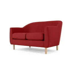 Sofá de 2 Cuerpos Tubby – Rojo Berry