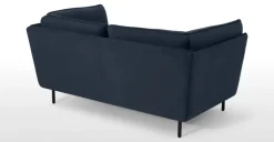 Sofá de 2 Cuerpos Wes – Azul Zafiro