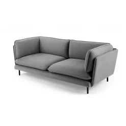 Sofá de 3 Cuerpos Wes – Gris Selecto